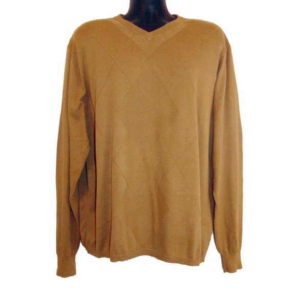 Pierre Cardin Brown Long Sleeved Sweater Size XL (46) - Picture 1 of 3